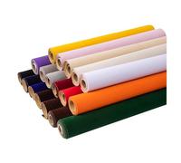 Feuille de feutre de velours, Rouleau de feutre velours autocollant multicolore 50 cm x 150 cm(Grey,2pcs)
