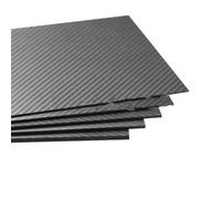 Feuille de Fiber de carbone 3K de haute dureté-200x250mm, panneau de Fiber de carbone léger et Durable, épaisseur de 0.5mm à 5mm, 1 pièces(2.5mm)