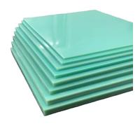 Feuille de fibre de verre, panneau en résine époxy FR4 Fiberglass Sheets Pack of 3, Watergreen, 100x100x(0.5-2) mm(100 * 100 * 0.8mm)