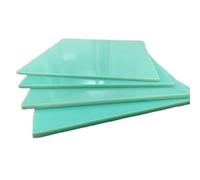 Feuille de fibre de verre, panneau en résine époxy FR4 Insulation Sheet For PCB Prototyping, Watergreen, 80x80mm, 0.5-2mm, Pack Of 2-3 pieces(80 * 80 * 1.2mm 3pcs)