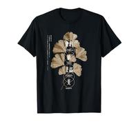 Feuille de Gingko Japonaise dans Un Style rétro des années 80 et 90 T-Shirt