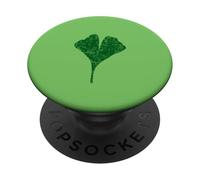 Feuille de Gingko (Vert Vintage) Gingko PopSockets PopGrip Adhésif