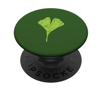 Feuille de Gingko (Vert Vintage) Gingko PopSockets PopGrip Adhésif