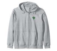 Feuille de Gingko (Vert Vintage) Gingko Sweat à Capuche