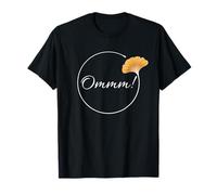 Feuille de ginkgo biloba et méditation, om!, minimaliste T-Shirt