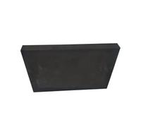 Feuille de graphite flexible Plaque rectangulaire en graphite haute pureté 50 x 100 mm, plaque d'électrode vierge, bloc souple(30x100x200mm)