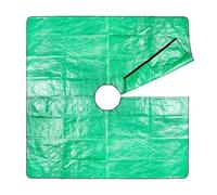Feuille de jardin - Feuille de feuille imperméable et durable avec trous de 23,6 pouces et 4 boucles d'angle | Bâche de jardin avec poignées, bâche pour jardin, pelouse et piscine, transport