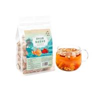 Feuille de lotus, écorce de mandarine, aubépine et thé aux larmes de Job 100 g (5 g X 20 sachets) à base de plantes, boisson rafraîchissante(2pcs)