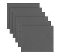Feuille de matériau du joint - feuilles de couverture d'isolation en fibre de céramique | Joint d'huile de 6 pièces | Papier résistant à la chaleur 15 x 11,8 pouces pour le moto de réparation automobi
