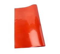 Feuille de Membrane en Silicone rouge, feuille de joint en Silicone 500x500mm, rouleaux en caoutchouc de Silicone for évents de navires Automobiles(1mm)