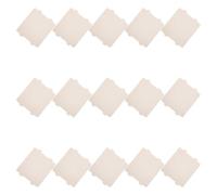 Feuille de Mica pour Micro-ondes 15 Pièces 118x99mm Argenté | Résistante à Chaleur, Usage Domestique et Commercial, Réduit les Éclairs, Prolonge la Durée des Pièces