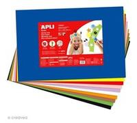 Feuille de mousse 2 mm - Assortiment multicolore - 10 feuilles 40 x 60 cm NA G