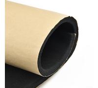 Feuille de mousse insonorisante et d'isolation thermique pour capot de véhicule avec propriétés ignifuges, résistantes à l'eau et mousse à cellules fermées 30 x 50 cm (1 pièce)