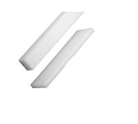 Feuille de nylon blanc haute résistance - 1 mètre de long, 25 mm de large, 12 à 30 mm d'épaisseur - Idéale for l'usinage et la construction de modèles 1 pièce(25mm)