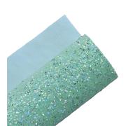 Feuille de paillettes en simili cuir PU