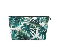 Feuille de Palmier de la Jungle Tropicale, Trousse de Toilette Trousse de Maquillage Sac à cosmétiques Trousse de Toilette de Voyage Portable