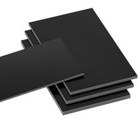 Feuille De Panneau Résine Laminée Phénolique En Bakélite Noire for Appareils Électriques Et Électroniques, Artisanat Bricolage, 300 X 400 Mm,5mm(3mm)