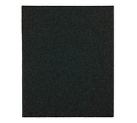 Feuille de papier abrasif imperméable kwb 230x280 mm en carbure de silicium avec grain 120, encollage résine synthétique de haute qualité et support imperméable, pour le ponçage de la carrosserie