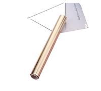 Feuille de papier holographique réactive, 5M, for estampage à chaud, avec imprimante Laser et plastifieuse, utilisée for fabriquer vos cartes vœux(Light Gold)