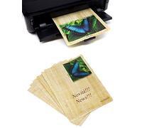 Feuille de papier Papyrus Tarascio DIY originale utilisable pour l'impression par ordinateur (en lot de 6 feuilles)