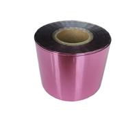 Feuille de papier transfert, Serviette en papier anodisé doré, 3 cm x 120 m, 11 couleurs, feuille d'estampage à chaud, transfert thermique(Pink)