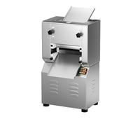 Feuille de pâte commerciale avec feuille et découpe automatiques, épaisseur réglable pour la production de pain et de boulettes