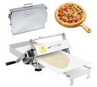 Feuille de pâte manuelle pour pizza et caramel, design de comptoir avec largeur de roulement réglable