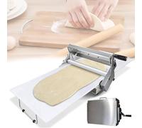 Feuille de pâte pliante, machine à rouler manuelle avec 55 épaisseurs réglables, capacité de qualité commerciale pour une préparation facile de la pâte