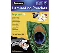 Fellowes laminating pouches - pack de 100 - 216 x 303 mm - pochettes p