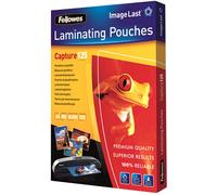Fellowes laminating pouches capture 125 micron - pack de 100 - brillan
