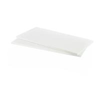 Feuille de plastique ABS épaisse de 1,5 mm, moulable que la feuille acrylique, idéale for les projets de bricolage.(297 * 420 * 1.5mm(2pcs))