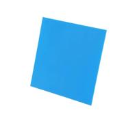 Feuille de plastique ABS, Feuilles acryliques translucides bleu ciel plusieurs tailles(3mm,400x400mm)