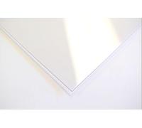 Feuille de plastique acrylique Plexiglass 0,3 cm - 0,3 cm x 15,2 cm x 30,5 cm Transparent