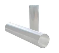 Feuille de plastique fine transparente, 1 film conducteur ITO for cellules solaires flexibles-100x200mm, épaisseur 0.175mm, paquet 10(50 Ω)