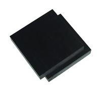 Feuille De Plastique POM De 3 À 30 Mm D'épaisseur - Panneau En Polyoxyméthylène Noir Durable For Pièces D'ingénierie, Automobiles, Électriques Et Industrielles - 1 Pièce (200 X 200 Mm) Haute Rigidité(