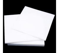 Feuille de plastique PTFE, Feuille de PTFE blanche, 200x100mm, 3-8mm, 2 pièces, faible Friction, chaleur, coupe facile, scellage DIY(5mm)