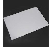 Feuille de Plastique Rétractable, 10 Pièces, Matériau de Fabrication Durable pour Bricolage, Fabrication de Porte-clés, Feuilles Thermorétractables Transparentes (0,3mm transparent - non