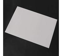 Feuille de Plastique Rétractable, 10 Pièces, Matériau de Fabrication Durable pour Bricolage, Fabrication de Porte-clés, Feuilles Thermorétractables Transparentes (0,3 mm-meulage fin