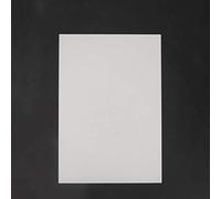 Feuille de Plastique Rétractable, 10 Pièces, Matériau de Fabrication Durable pour Bricolage, Fabrication de Porte-clés, Feuilles Thermorétractables Transparentes (0,3mm translucide-grossier