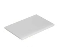 Feuille de plastique réutilisable ABS blanc 500 mm x 500 mm(4mm)