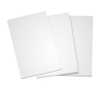 Feuille de plastique rigide PVC, paquet de 3 feuilles de plastique rigide PVC blanc 15 cm x 15 cm épaisseur 3-20 mm(Thickness：4mm)