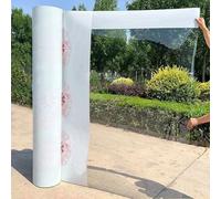 Feuille de plastique transparente pour pergola et serre - Imperméable - Protection UV - Facile à couper et à plier