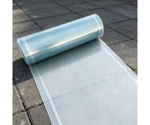 Feuille de Polycarbonate 120 x 1000 cm Transmission Lumineuse Élevée Résistantes Aux UV Film de Serre Flexible Résistante pour Horticulture, Jardinage, Agriculture, Auvent, 1.5mm