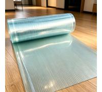 Feuille de Polycarbonate 120 x 1900 cm Aux Intempéries Panneaux D'Éclairage Naturel en Fibre de Verre Flexible Résistante pour Jardinage Abri de Voiture Agriculture, 1.5mm