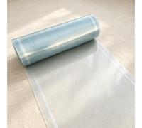 Feuille de Polycarbonate 150 x 1800 cm Transmission Lumineuse Élevée Feuilles de Toiture Transparents pour Serres Flexible Résistante pour Jardinage Extérieur, Agriculture, 0.8mm