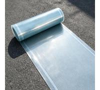 Feuille de Polycarbonate Résistante Aux UV 120 x 1450 cm Résistants Aux UV Plaque de Toiture Facile à Couper pour Jardinage Abri de Voiture Agriculture, 1.2mm