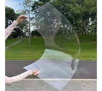 Feuille de polycarbonate transparente en acrylique for toiture, épaisseur 1,2 mm, revêtement de toiture, protection imperméable.(6 x 32.8ft)