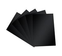 Feuille de polypropylène noir mat 10 cm x 15 cm épaisseurs multiples 0,3-2 mm(Thickness：2mm)
