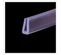 Feuille de protection bord canal en U, joint garniture, bande d'étanchéité forme 5 m, caoutchouc translucide facile à couper for pièces tôle, portes voiture, 10 mm x 16