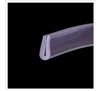 Feuille de protection bord canal en U, joint garniture, bande d'étanchéité forme 5 m, caoutchouc translucide facile à couper for pièces tôle, portes voiture, 10 mm x 16